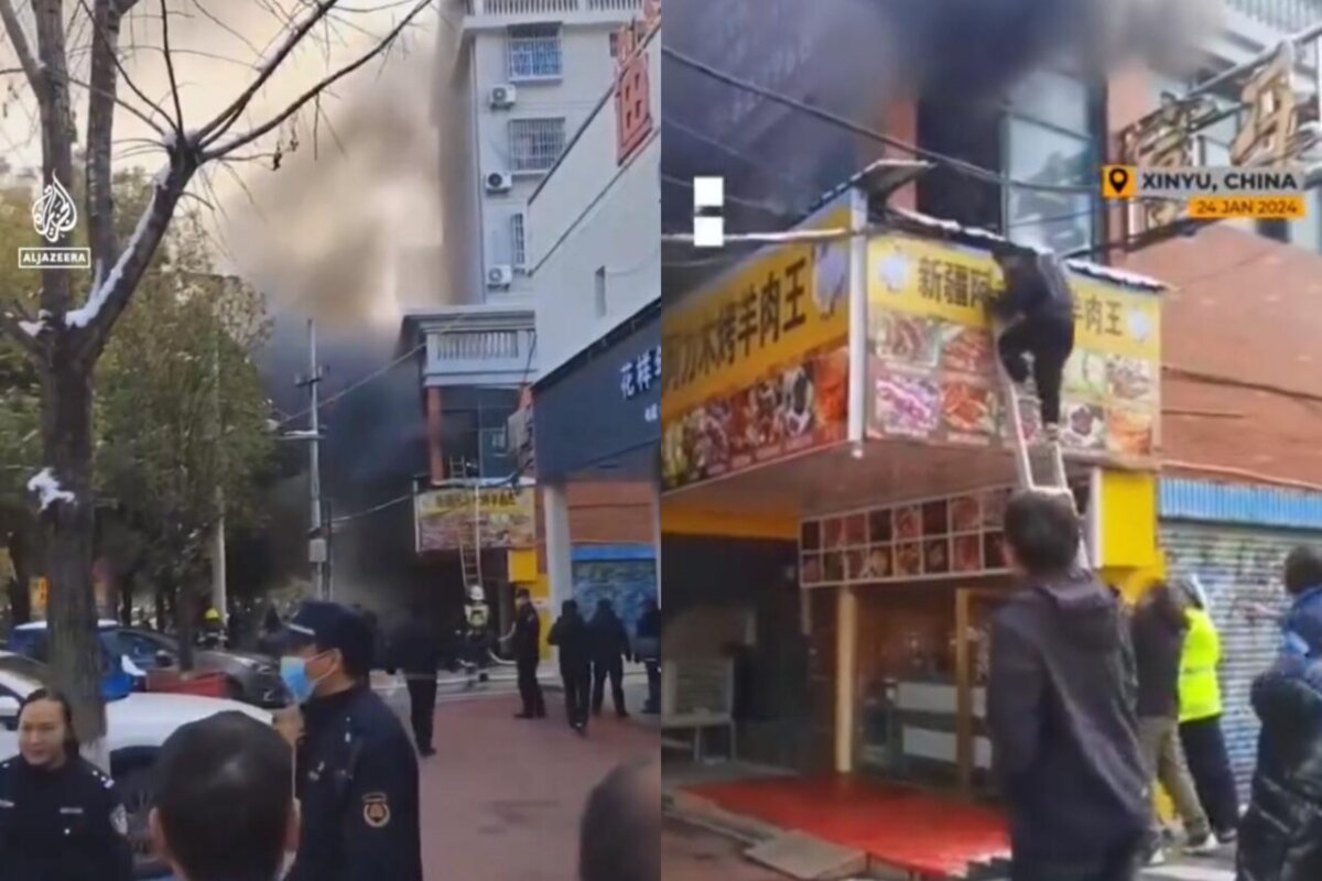 Incendiu devastator la un magazin din China 39 de persoane au murit și