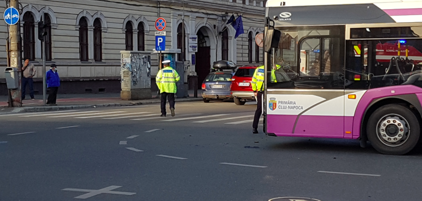 Accident Piata Avram Iancu