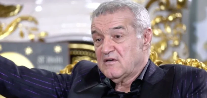 Gest neașteptat al lui Gigi Becali, când a văzut cine îl așteaptă în fața palatului din București