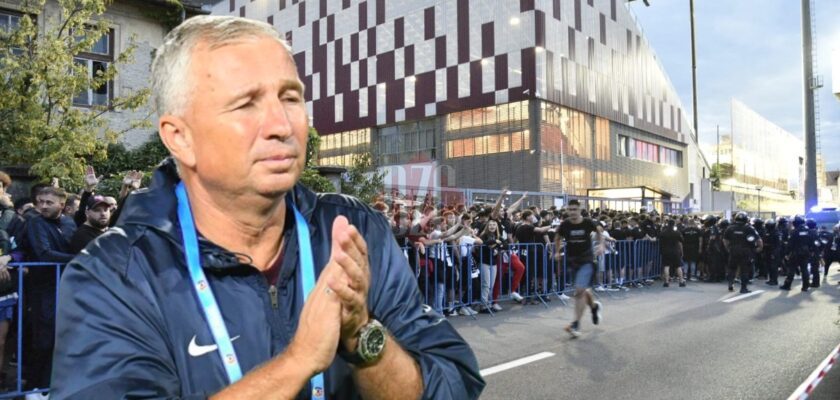 Dan Petrescu dupa infrangerea cu Universitatea Cluj