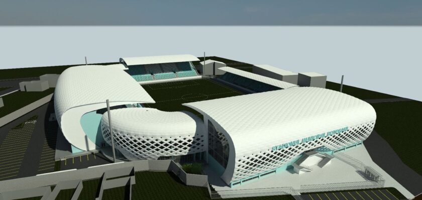 Cum va arăta cel mai modern stadion din zona Moldovei. Arena de 32 de milioane de euro, cu facilități de top