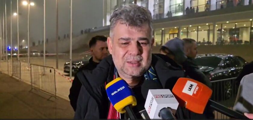 Marcel Ciolacu, DECLARAȚII după meciul FCSB-Manchester United: „Mi s-au părut foarte bine așezați pe teren și sunt ferm convins că o să califice”