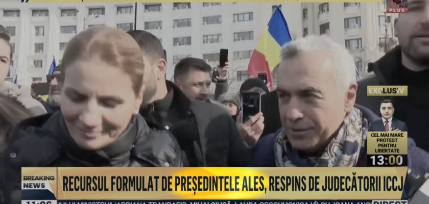 Realitatea Plus, amendată cu 200.000 lei pentru că l-a numit „președintele ales” pe Călin Georgescu