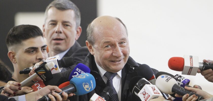 De ce consideră Traian Băsescu că intrarea lui George Simion în cursa prezidențială este „un caraghioslâc dâmbovițean”